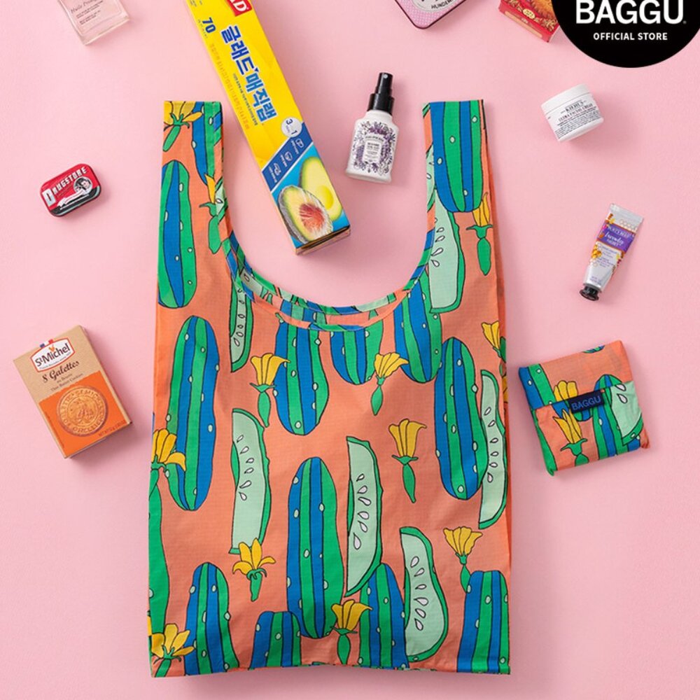 NWT Standard Baggu - Cucumbers